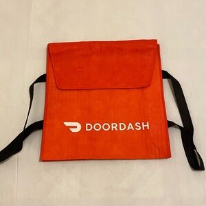 DoorDash Insulated Hot Pizza Bag Red With Handles 19” X 19” X 5”